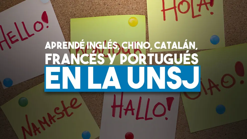 La UNSJ ofrece cursos virtuales de idiomas