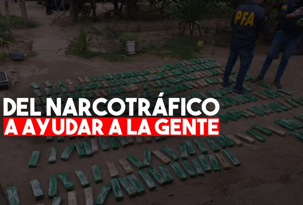 Buscan que el dinero del desbaratamiento del narcotráfico sirva para ayudar a la ciudadanía