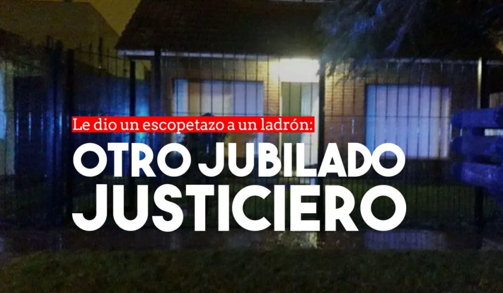 Otro jubilado mató de un escopetazo a un ladrón