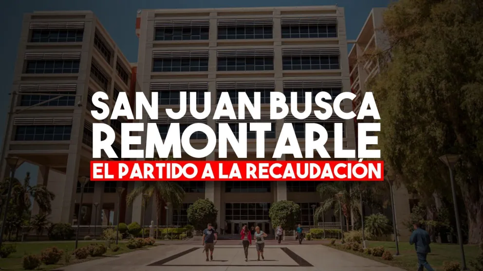 San Juan logró reducir la caída en la recaudación