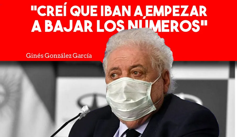 Ginés González García explicó que los brotes de casos de coronavirus se deben a la "indisciplina social"