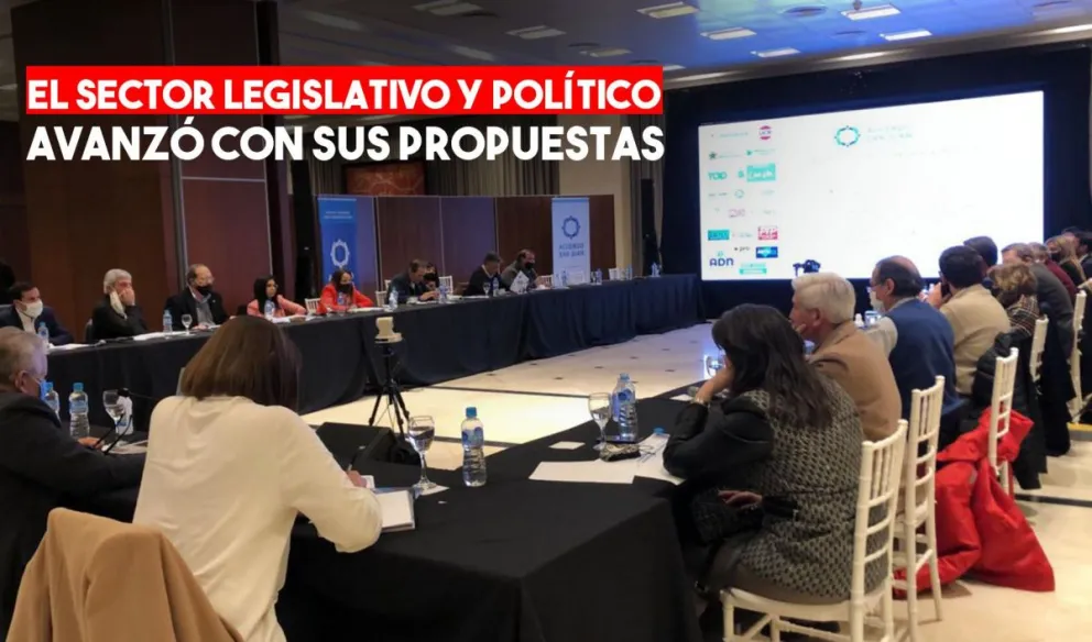 Acuerdo San Juan: la mesa sectorial legislativa y de partidos políticos definen sus propuestas