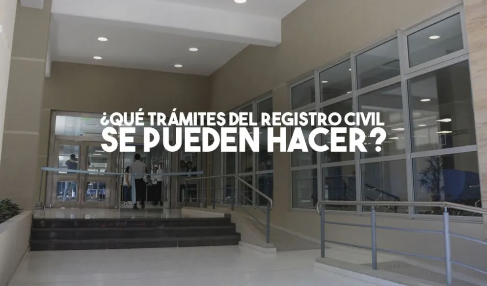 Nuevos servicios habilitados en el Registro Civil