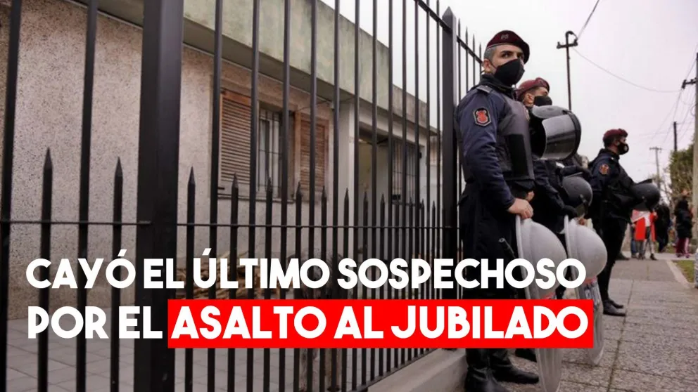 Cayó el cuarto sospechoso por el asalto al jubilado