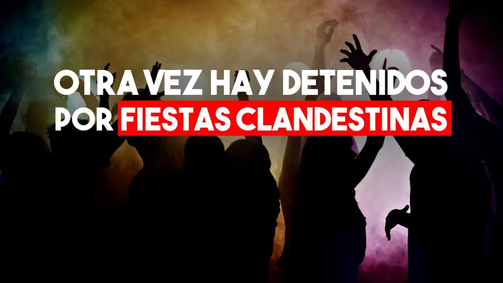 Otra vez, jóvenes fueron detenidos por participar de fiestas clandestintas