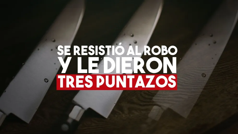 Remisero se resistió a un asalto y le dieron tres puntazos