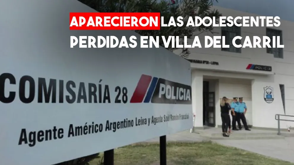 Aparecieron las menores que habían desaparecido el domingo