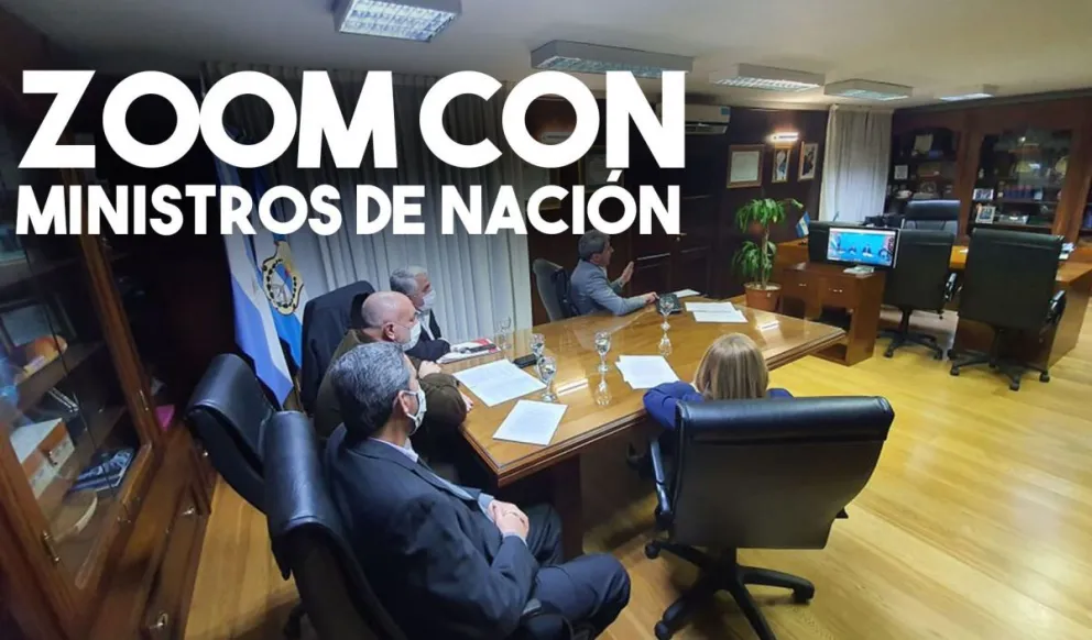 Uñac habló con ministros de Nación sobre los proyectos sanjuaninos pospandemia