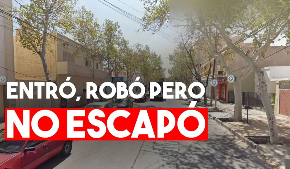 Se metió a robar a una casa y un vecino lo detuvo