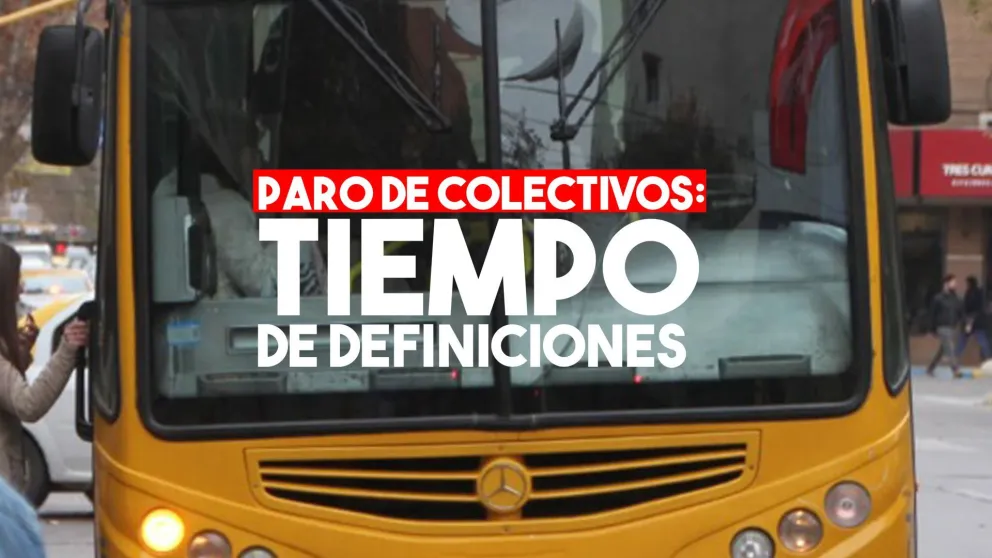 ¿Hay paro de colectivos en San Juan este jueves?