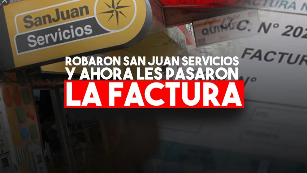 Detuvieron a dos hombres que robaron casi 600 mil pesos de los San Juan Servicios