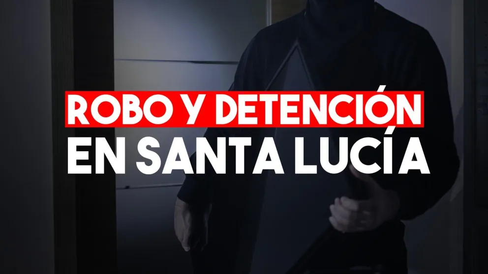 Robaron varios electrodomésticos de una vivienda pero fueron detenidos a los pocos metros
