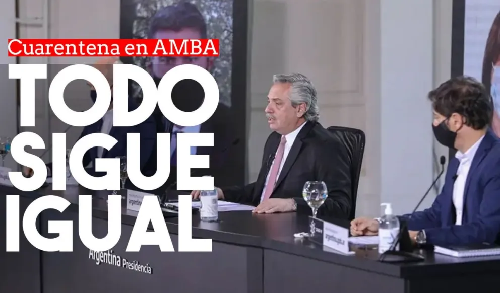 Sin cambios anuncian una nueva cuarentena hasta el 16 de agosto