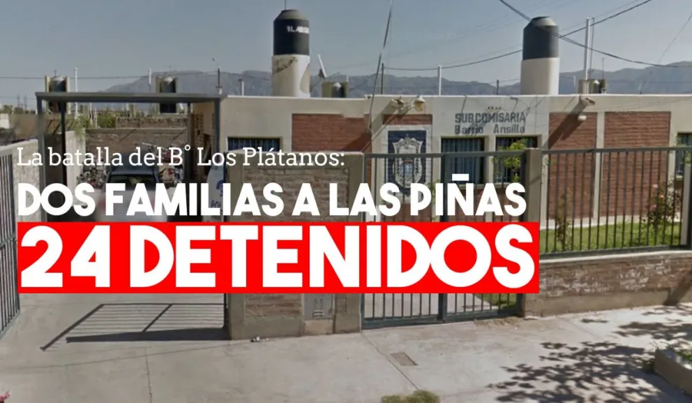 Una gresca vecinal terminó con 24 detenidos