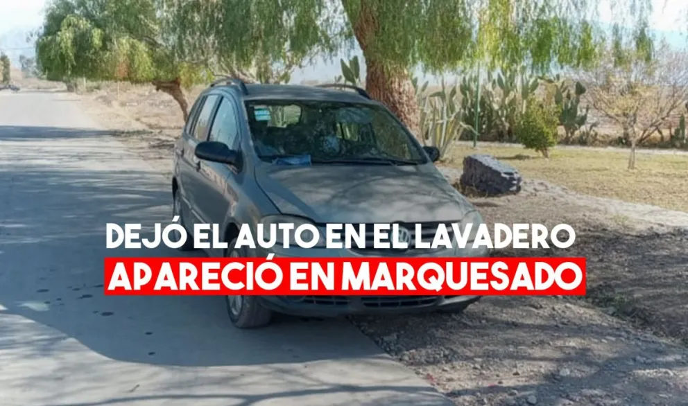 Llevó el auto a lavar y cuando volvió, ya no estaba