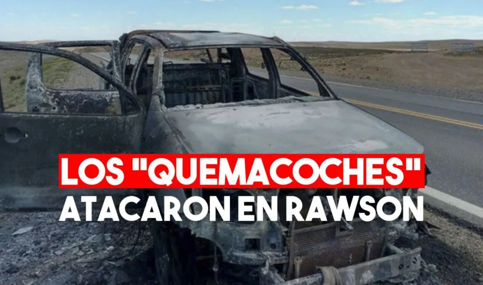 Le robaron la camioneta y se la quemaron