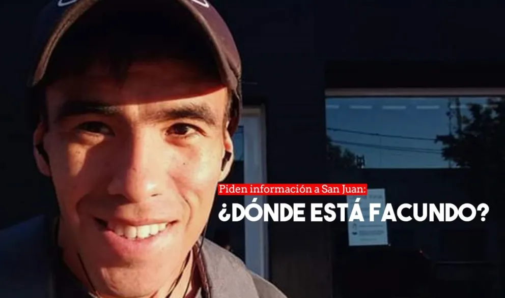 Piden en San Juan información sobre el paradero de Facundo Castro