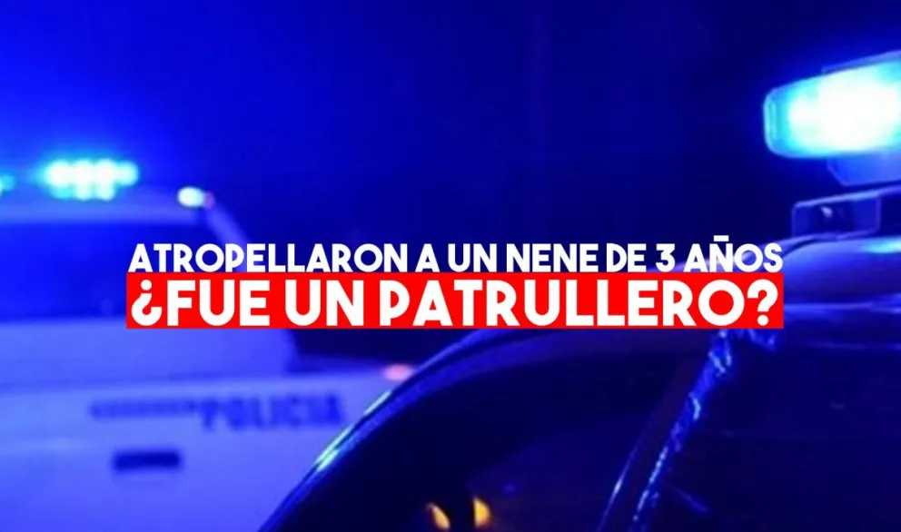 Una camioneta atropelló a un nene de tres años