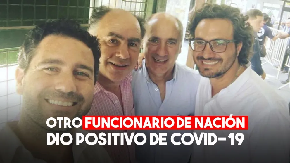 El primo de Cafiero dio positivo de Covid-19