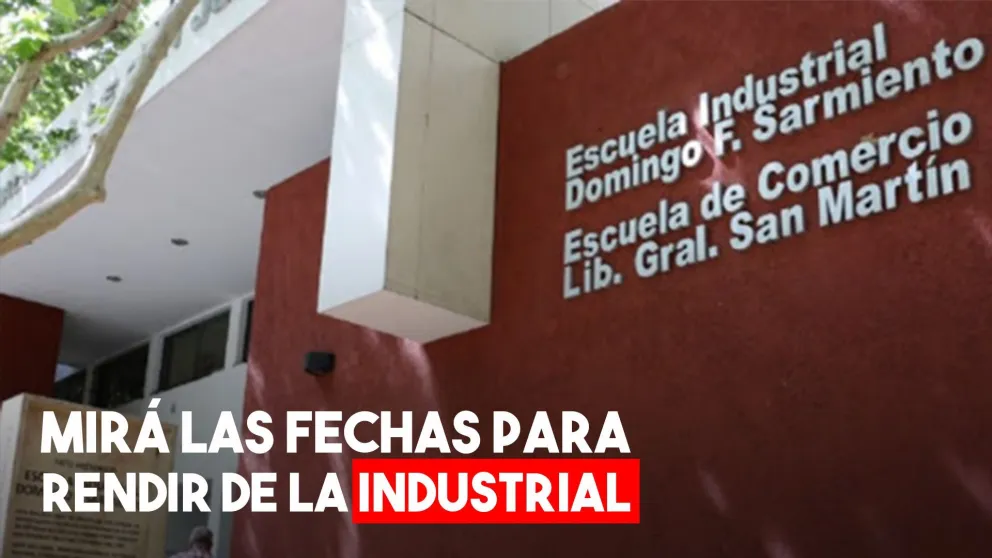 La industrial lanzó las mesas de exámenes de agosto