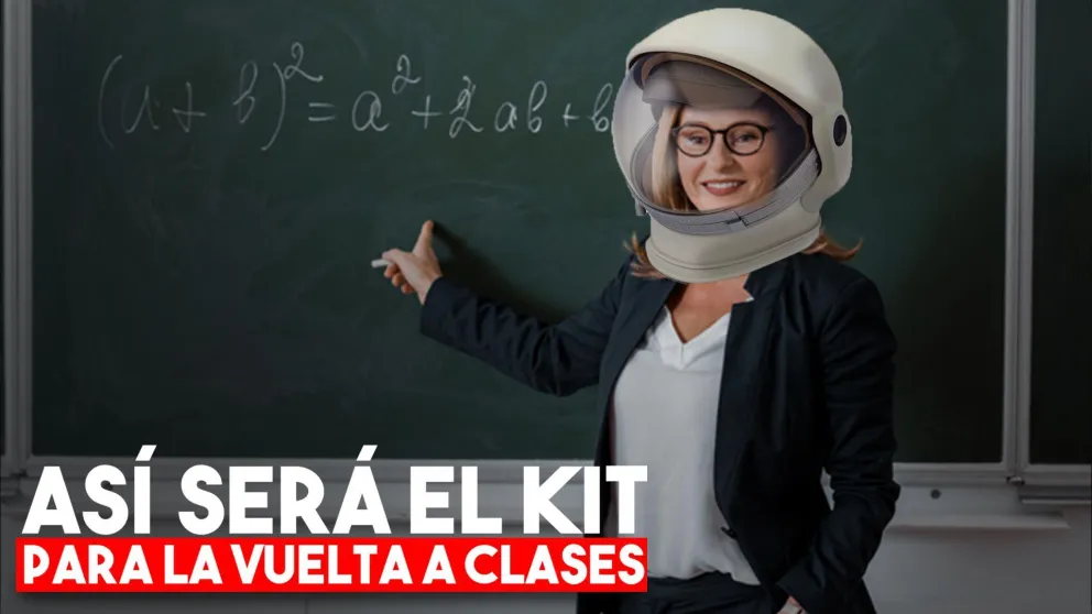 Educación presentó los kits de higiene para el regreso a las aulas