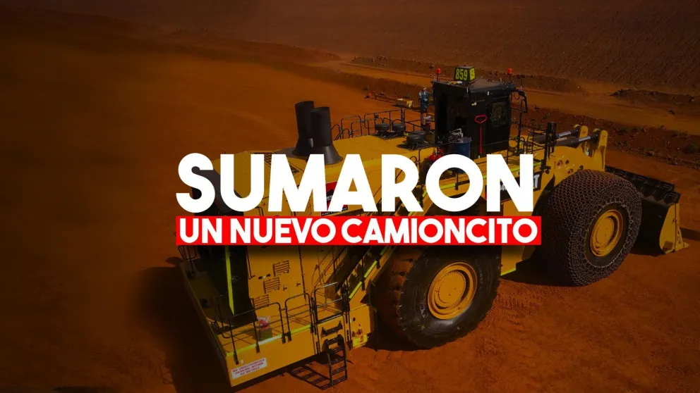 Veladero sumó nuevas maquinarias de más de 200 toneladas cada una