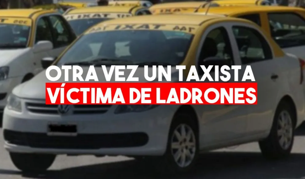 Encontraron un taxi que fue robado en una estación de servicio