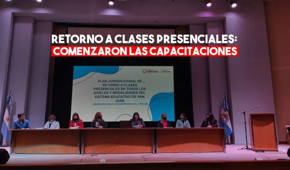 Retorno presencial a las escuelas: se capacita a educadores y autoridades escolares