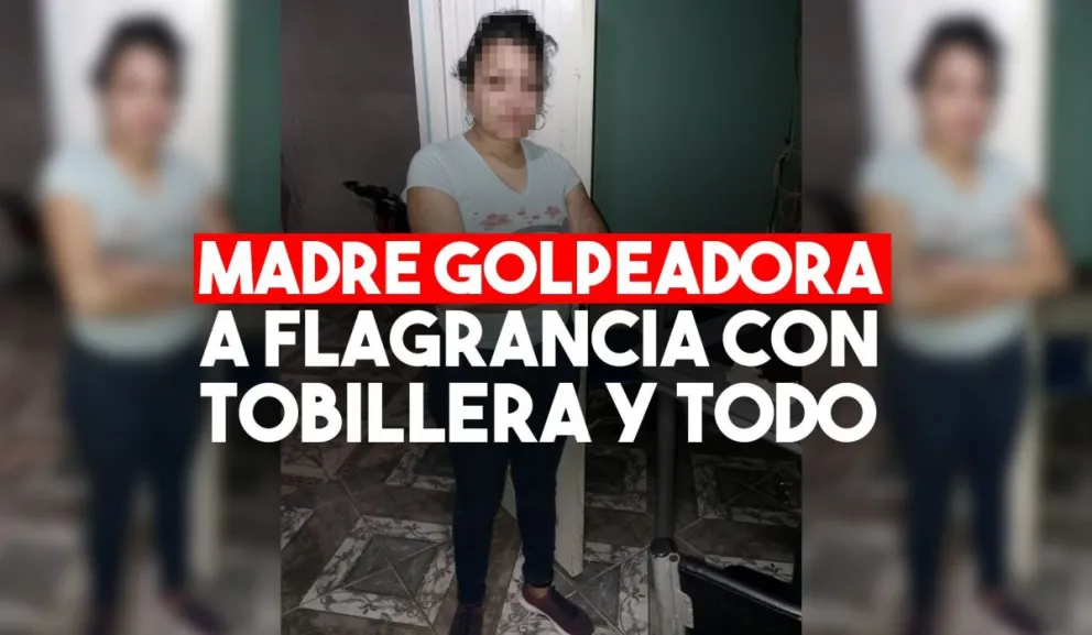 Madre con prisión domiciliaria, detenida por golpear a su hija