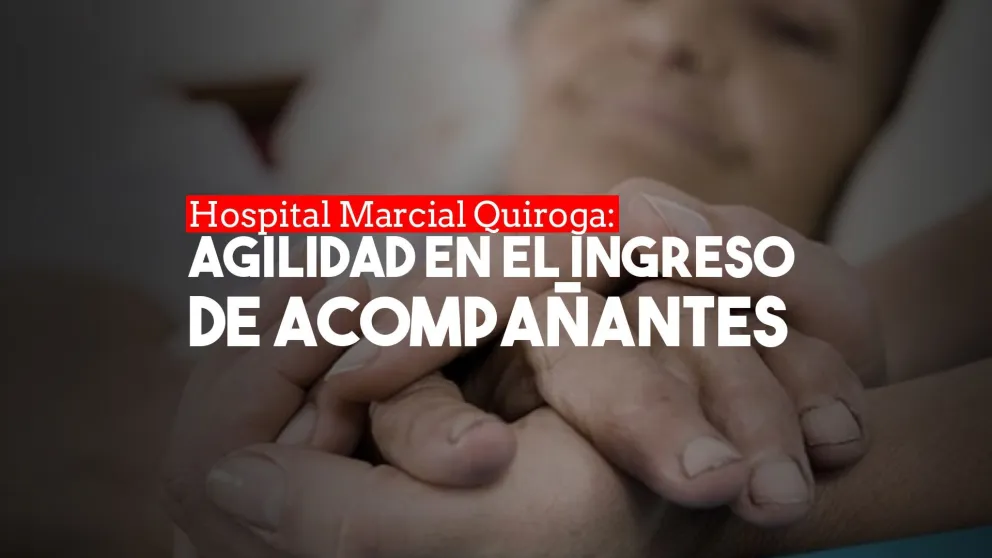 Los acompañantes podrán ingresar más rápido al Hospital Marcial Quiroga
