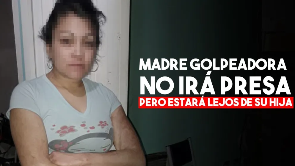 Le pegó a su hija, fue condenada pero no irá presa