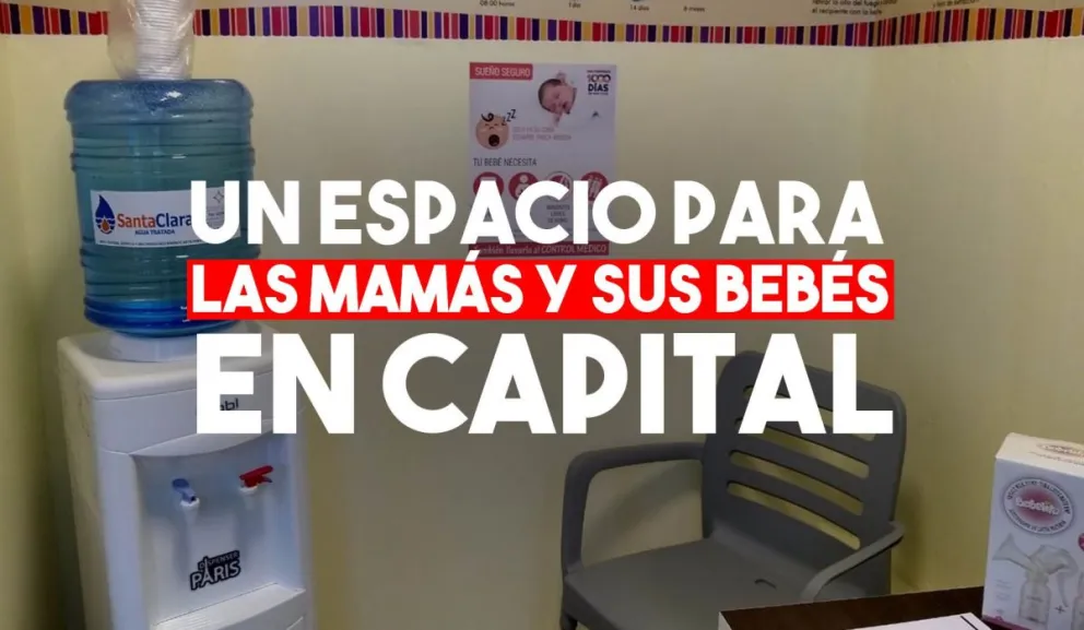 Capital inauguró su espacio de lactancia materna