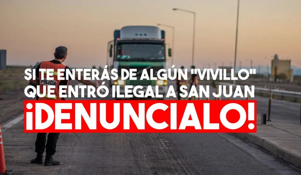 Desde el Gobierno piden denunciar los ingresos ilegales a la provincia