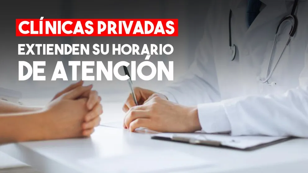 Consultorios y clínicas privadas comenzarán a atender hasta las 21