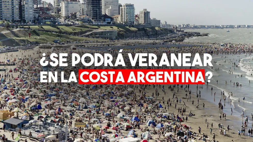 En la costa argentina trabajan protocolos para el verano