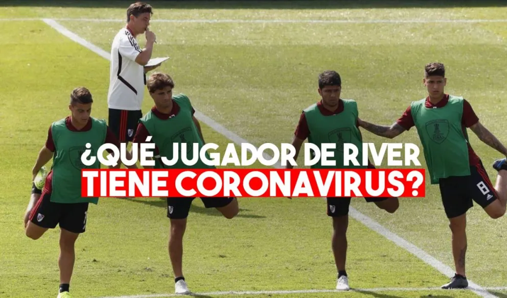River confirmó un caso positivo en coronavirus en el plantel profesional