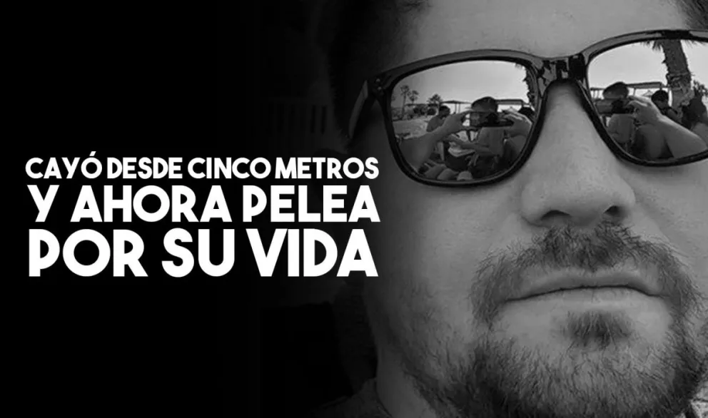 Estaba conectando una antena y cayó desde cinco metros de altura: está grave