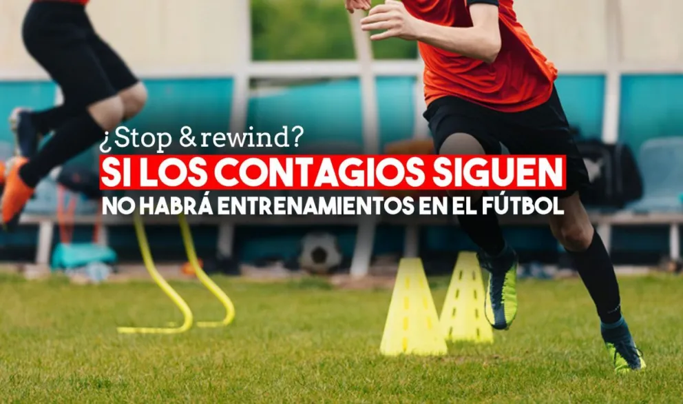 Evalúan dar marcha atrás con los entrenamientos si siguen los contagios en el fútbol