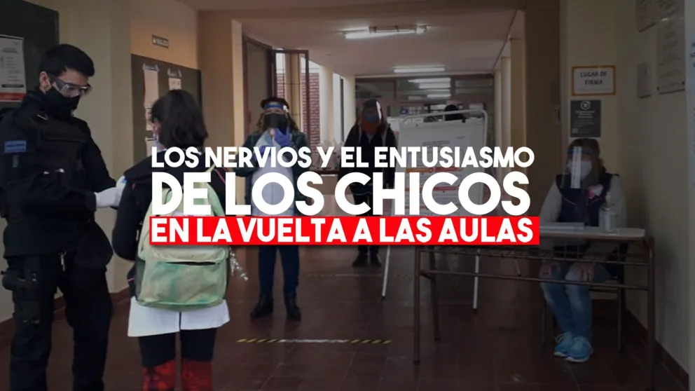 Expectativas y nervios en el “primer” día de clases