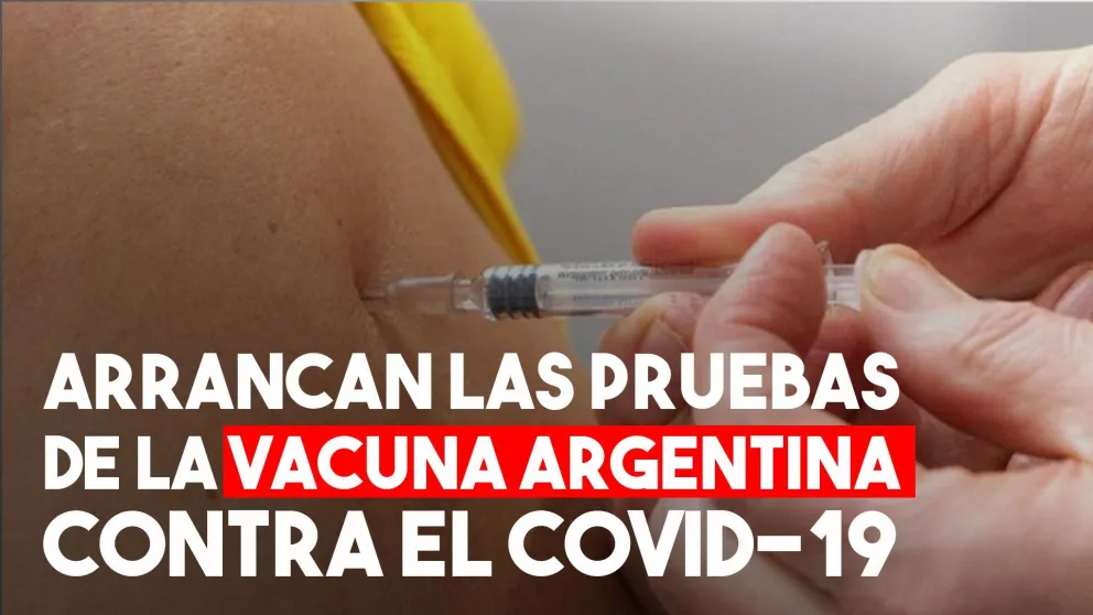 Hoy comienzan las pruebas de la vacuna argentina contra el Covid-19