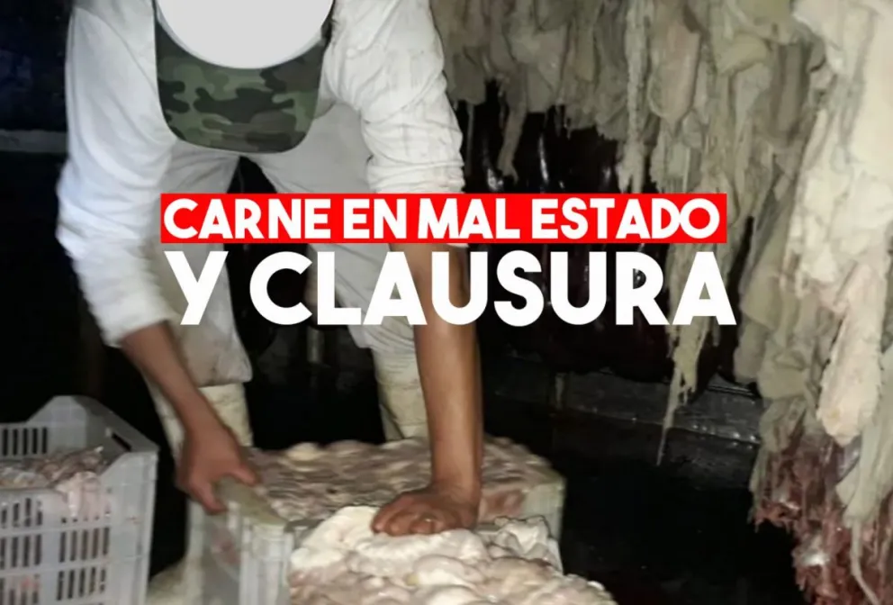 Clausuraron una carnicería con mercadería en mal estado y por carecer de habilitaciones