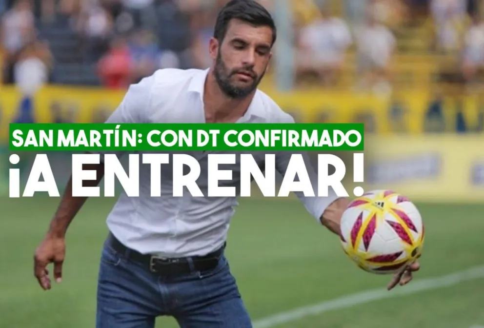 San Martín: fecha de entrenamientos y DT confirmado
