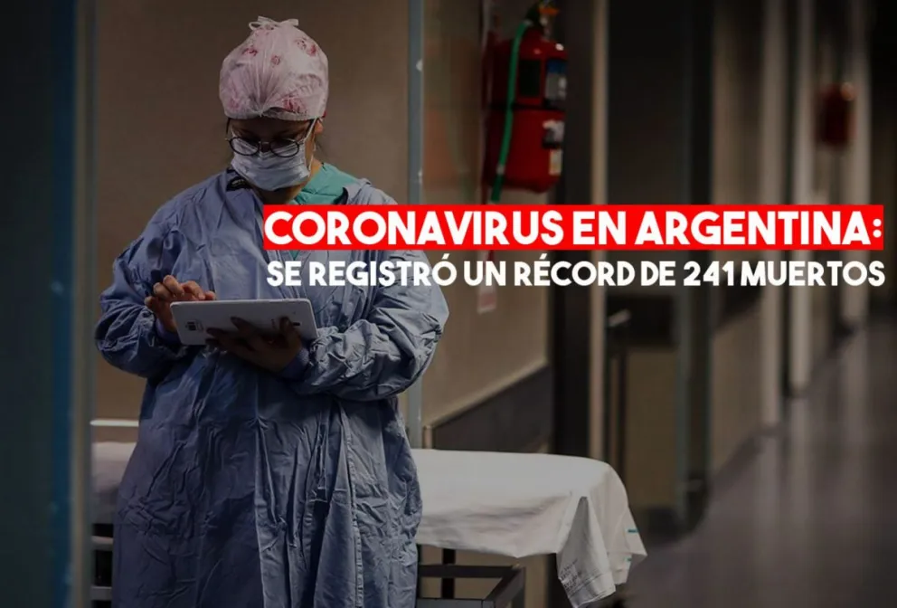 Coronavirus en la Argentina: con 241 nuevas muertes, el país superó las 5 mil víctimas fatales