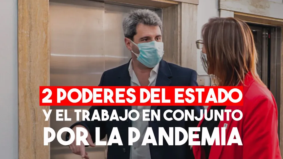 Uñac visitó la Corte de Justicia