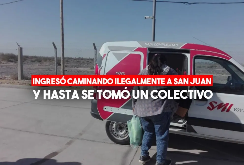 Detienen a una mujer que ingresó ilegalmente para ir al Hospital de Zonda