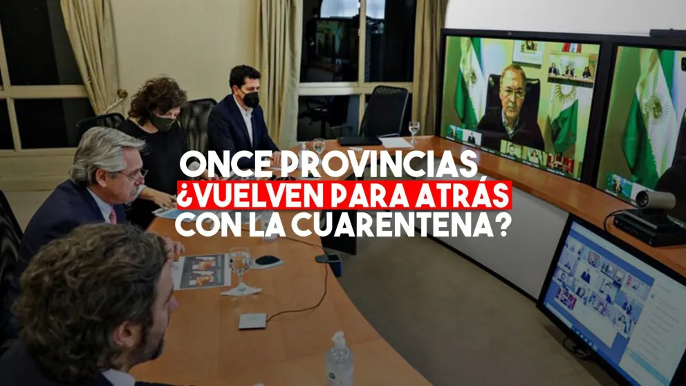 Once provincias evalúan volver a la cuarentena estricta