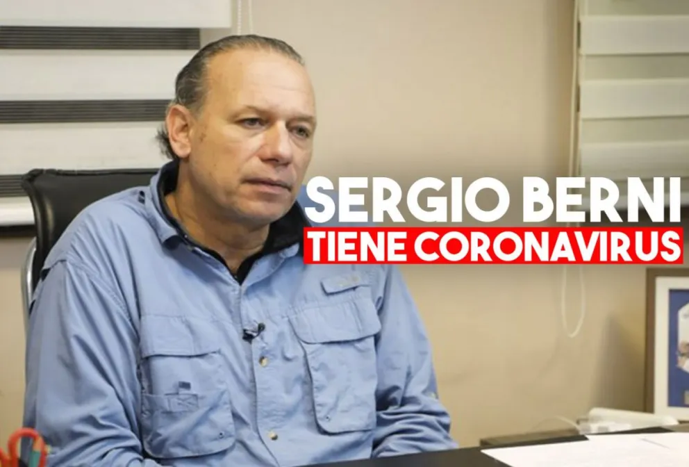 El ministro de Seguridad bonaerense, Sergio Berni, tiene coronavirus