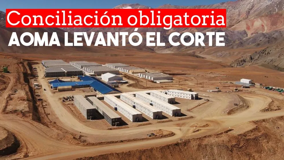 Se levantó el corte de ruta en Veladero