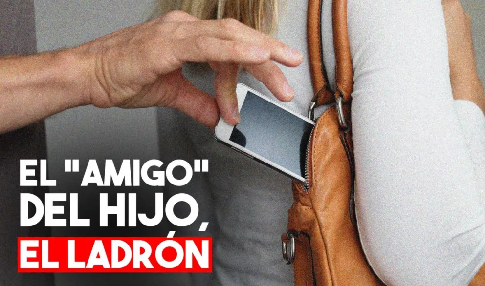 Le robó a la madre de su amigo y terminó detenido