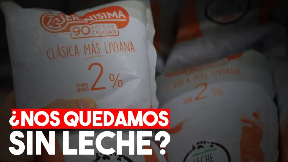 Advierten que podría faltar leche si se mantiene el conflicto en el sector